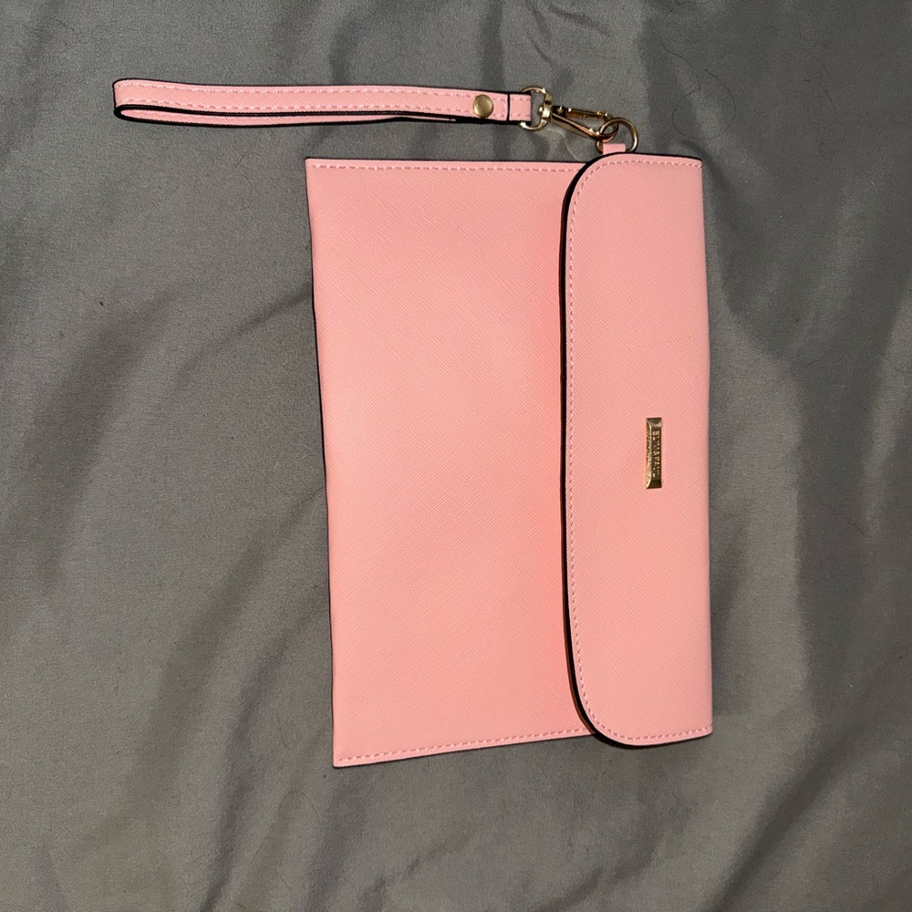 Pink Wristlet Clutch